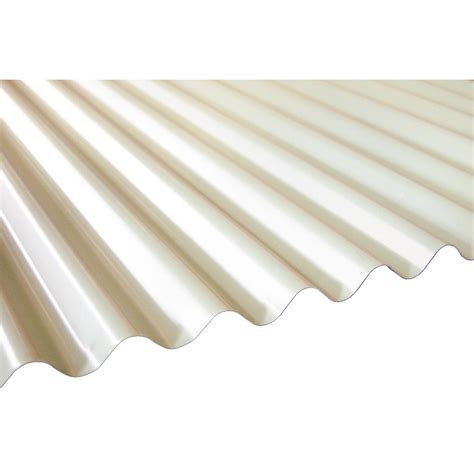 white corrugated metal roofing panels